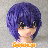 Mawaru Penguindrum Cosplay Shouma Takakura Purple Curly Wig