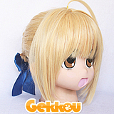 Fate Zero & Fate Stay Night Cosplay Saber Gold Special Style Wig