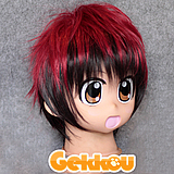 Kuroko's Basketball Cosplay Taiga Kagami Red Straight Wig
