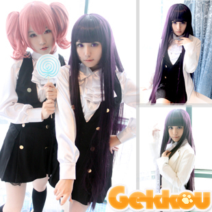 Inu x Boku Secret Service Cosplay Ririchiyo Shirakiin Cosplay Costume School Girl Uniform White Coat