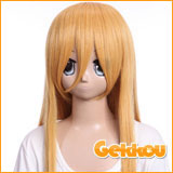 60CM Gold Wigs Seven Color Series