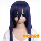 60CM Blue Wigs Seven Color Series