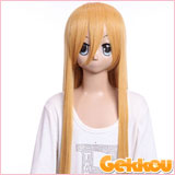 80CM Gold Wigs Seven Color Series
