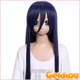 80CM Blue Wigs Seven Color Series